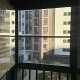 Москитная сетка на окне после установки